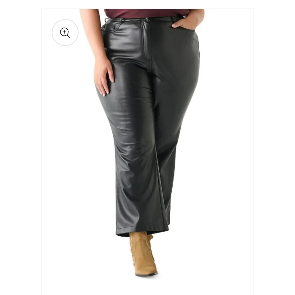 🌼 2 / $ 50 🌼 Dex Plus Women's Black Faux Leather Pants